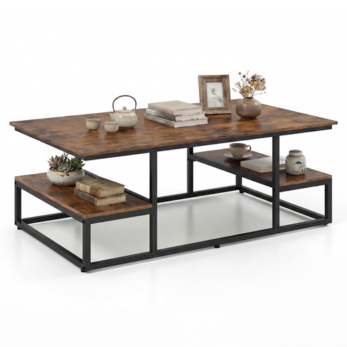 Coffee table with - coffee,