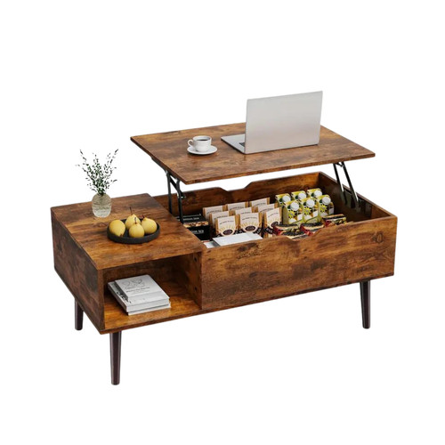 Coffee table with - coffee,